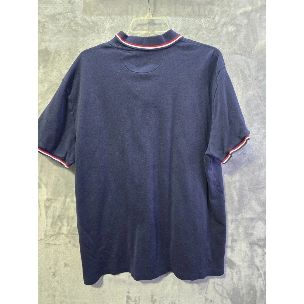 Ralph Lauren Polo Mens Shirt Blue XXL Custom Slim Fit Casual Red Pony